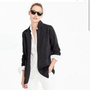 J. Crew Open Front Sweater Blazer